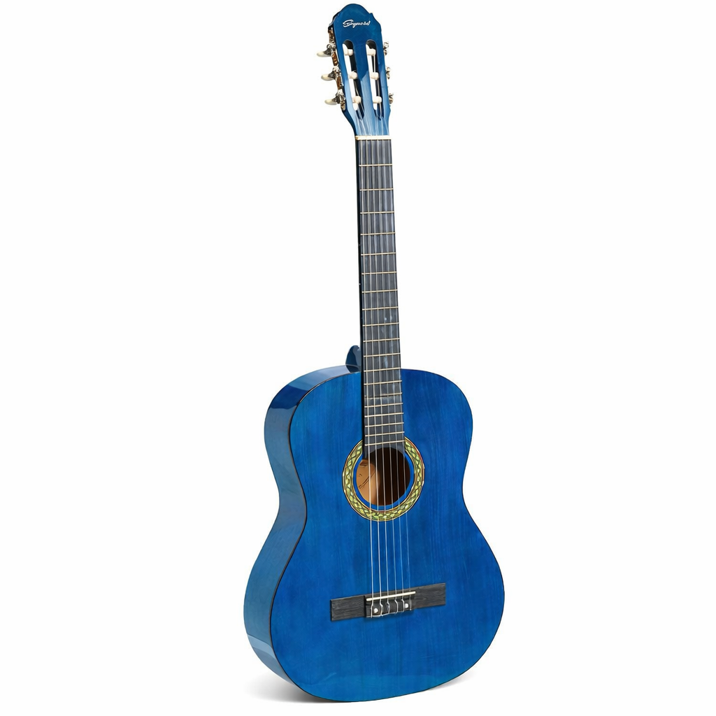 Paquete de Guitarra Clasica Azul Segovia Sg851paqbl