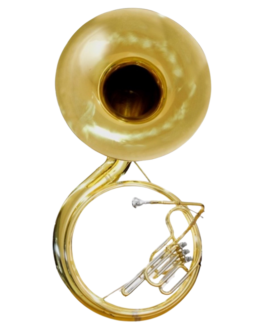 Tuba Sousafon Laqueada 26" Pabellon Silvertone con Estuche