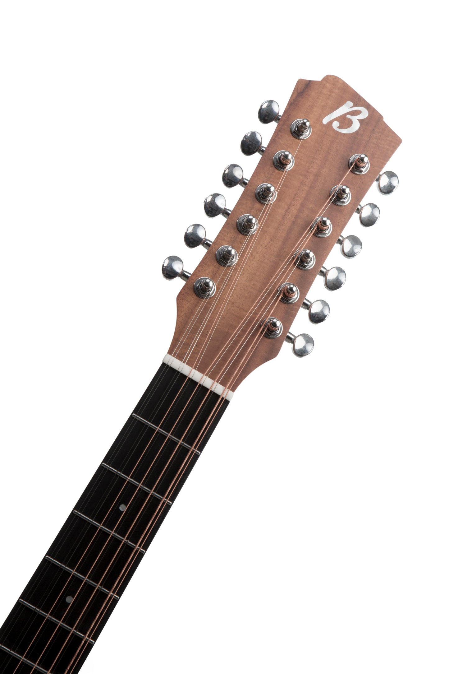 Guitarra Electroacústica Bamboo Koa de 12 Cuerdas con Ecualizador y Corte de 41 Pulgadas