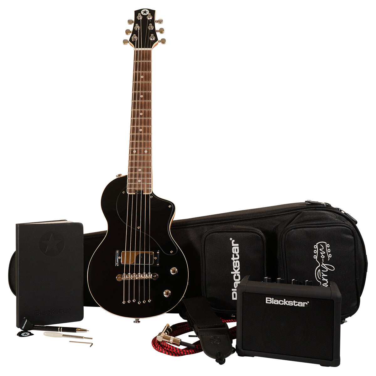 Guitarra Eléctrica Blackstar Guitar Pack DLX - Jet Black