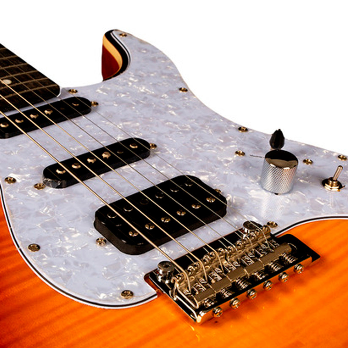 Guitarra Jet Guitars Elect. JS-600 - Rojo Transparente