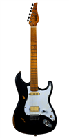 Guitarra Jet Guitars Elect. JS-800 Relic - Black