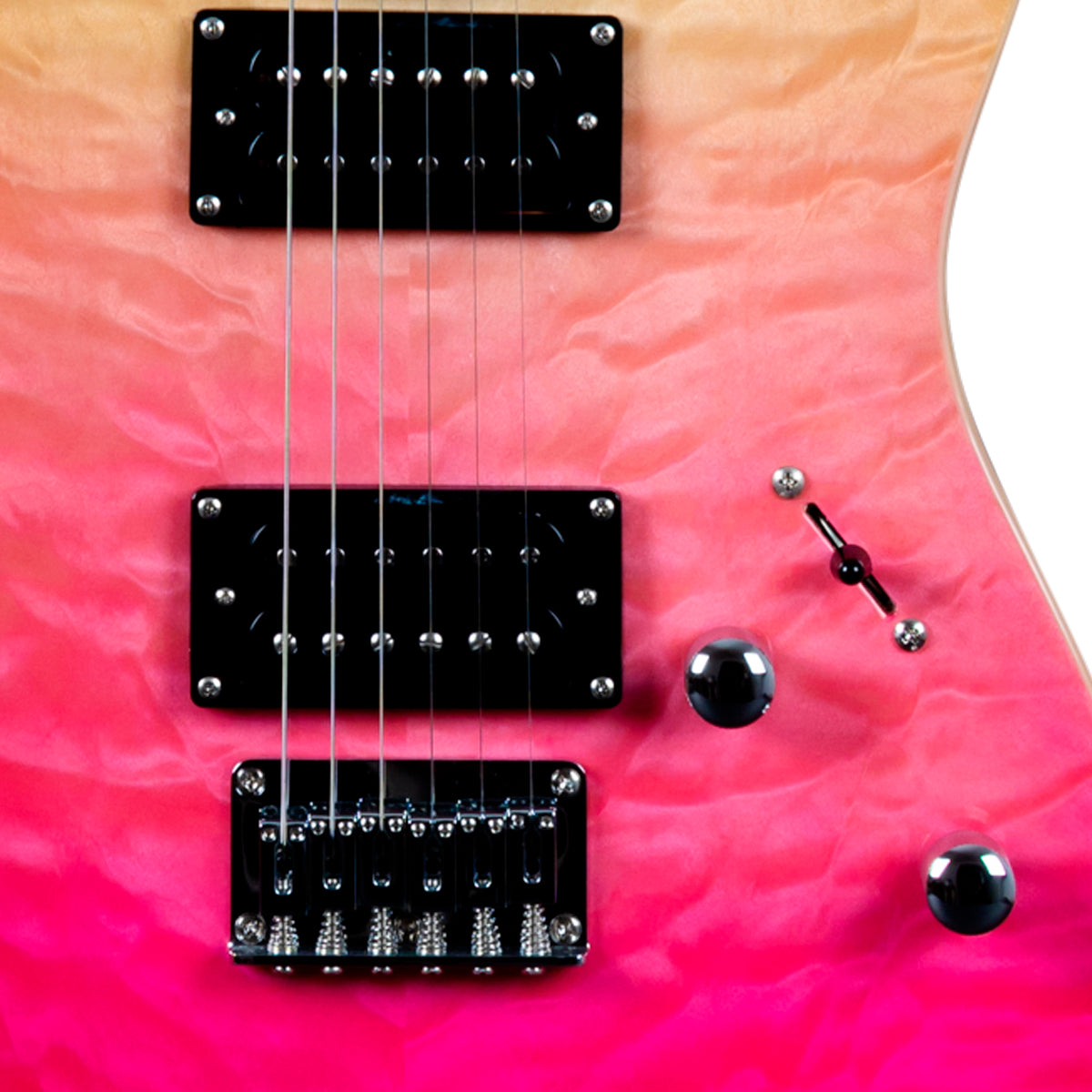 Guitarra Jet Guitars Elect. JT450 - Transparent Pink