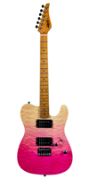 Guitarra Jet Guitars Elect. JT450 - Transparent Pink