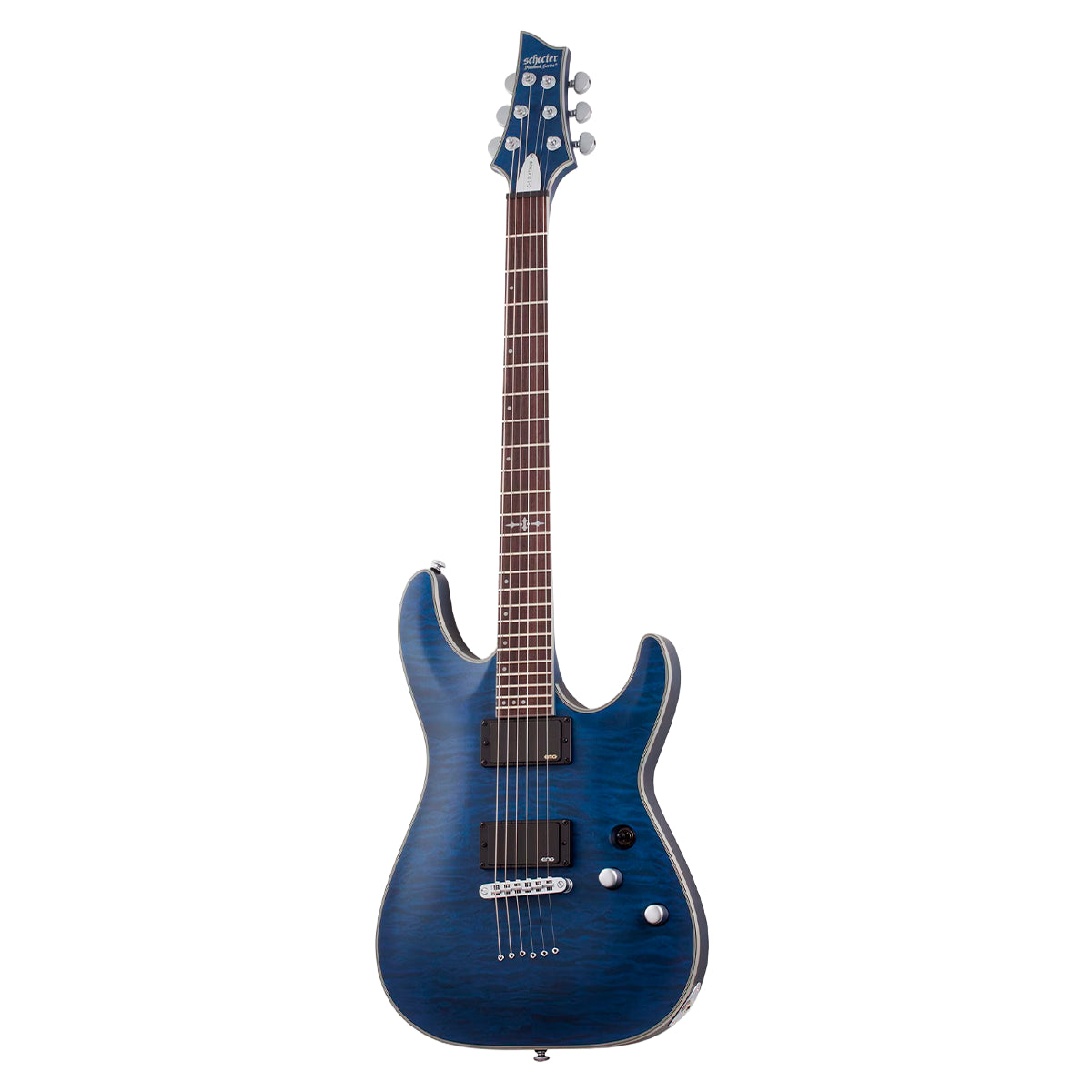 Guitarra Schecter Eléctrica C-1 Platinum - Satin Green