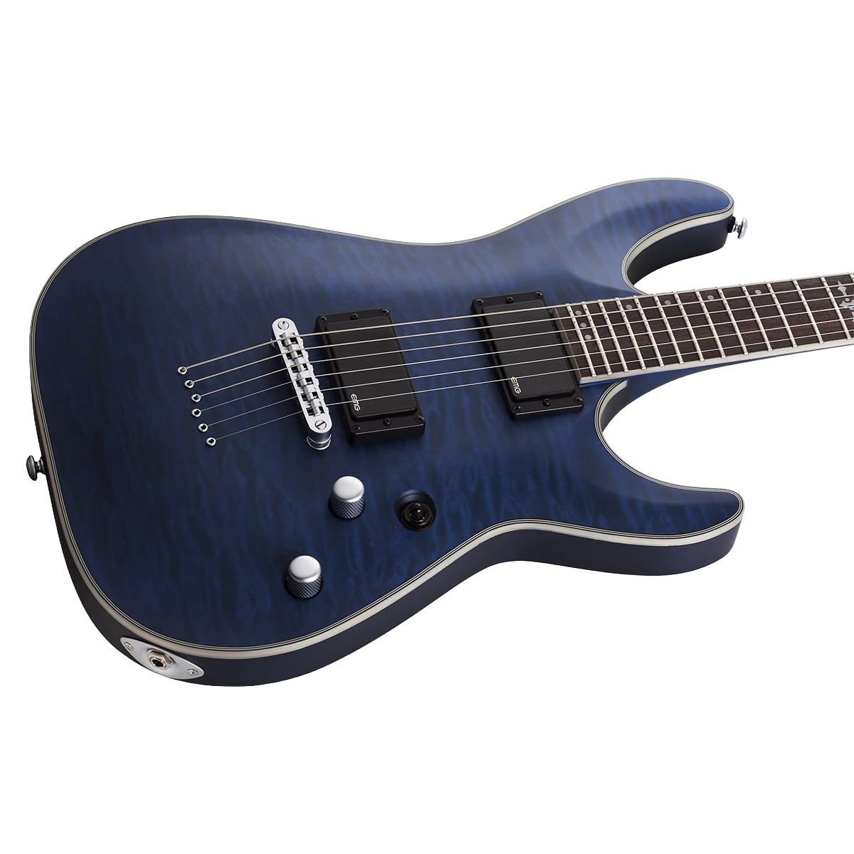 Guitarra Schecter Eléctrica C-1 Platinum - Satin Green