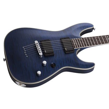 Guitarra Schecter Eléctrica C-1 Platinum - Satin Purple Burst