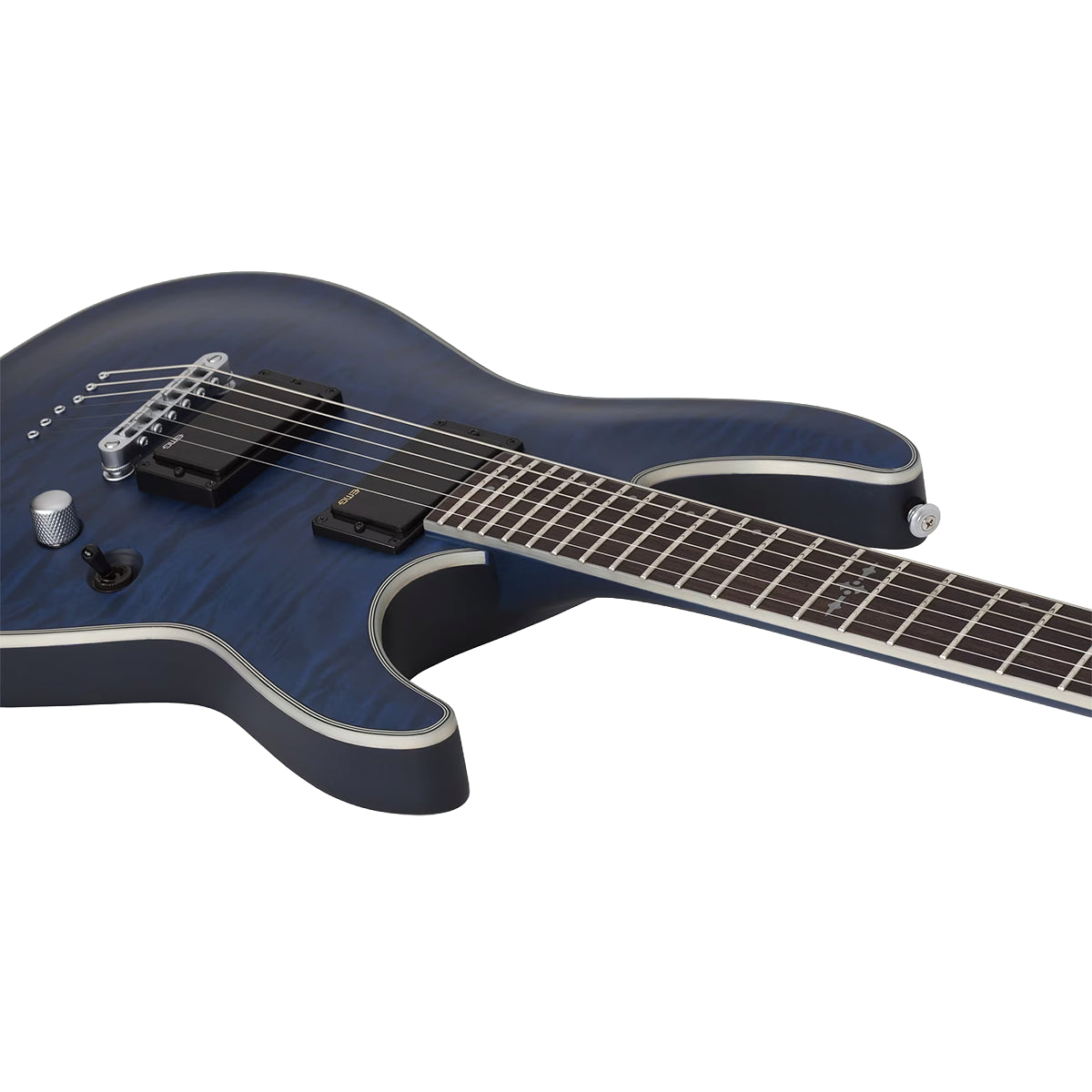 Guitarra Schecter Eléctrica C-1 Platinum - See Thru Midnight Blue