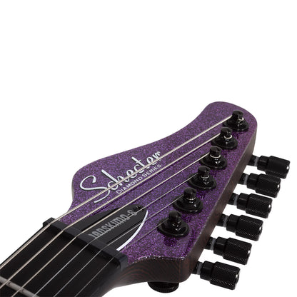 GUITARRA SCHECTER ELECT DANIEL HANIß DANSKIMO-6 - PURPLE SPARKLE