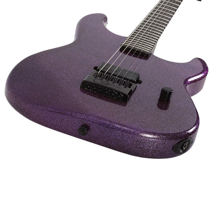 GUITARRA SCHECTER ELECT DANIEL HANIß DANSKIMO-6 - PURPLE SPARKLE