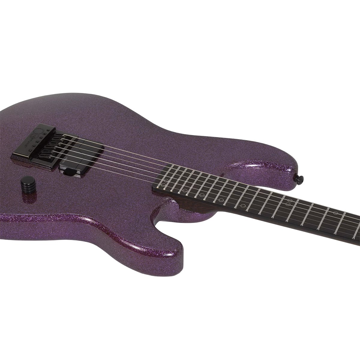 GUITARRA SCHECTER ELECT DANIEL HANIß DANSKIMO-6 - PURPLE SPARKLE