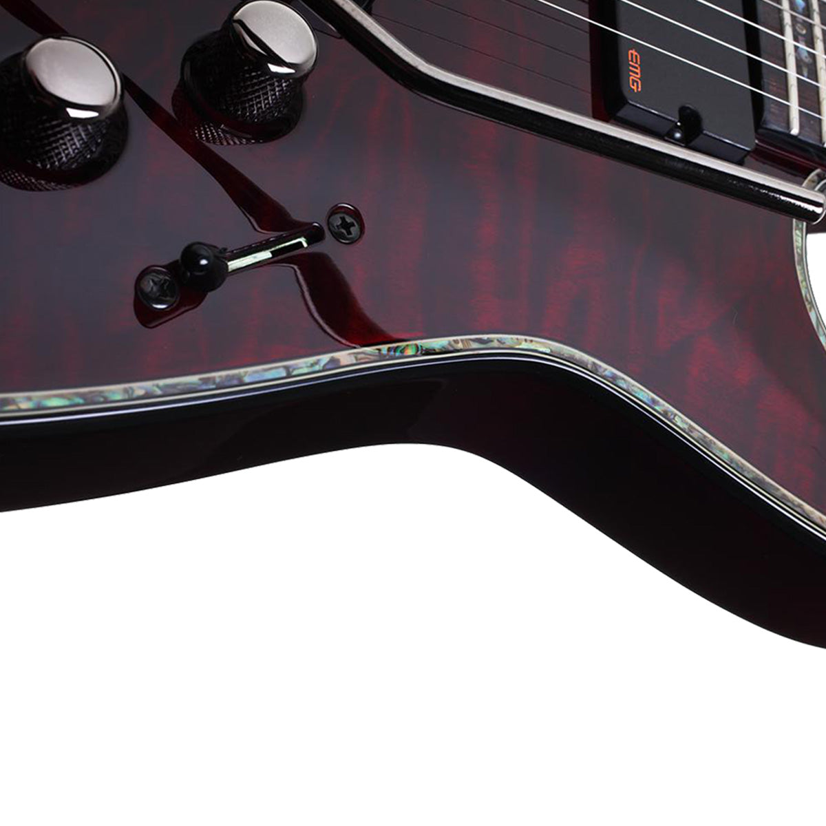 GUITARRA SCHECTER ELEC HELLRAISER C-7 FR - CEREZA NEGRO