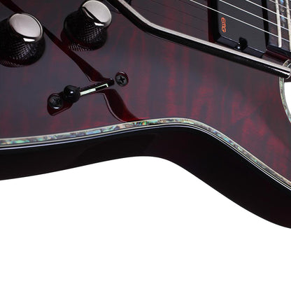 GUITARRA SCHECTER ELEC HELLRAISER C-7 FR - CEREZA NEGRO