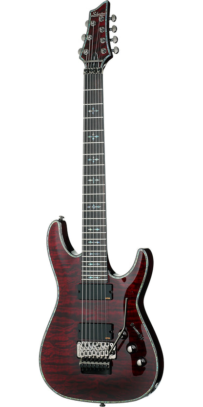 GUITARRA SCHECTER ELEC HELLRAISER C-7 FR - CEREZA NEGRO