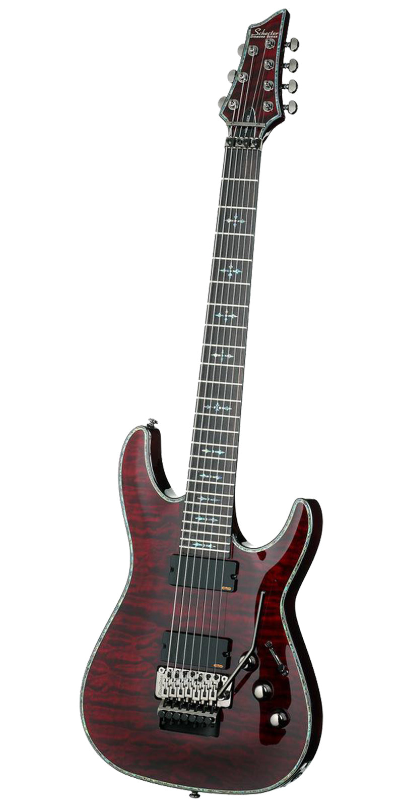 GUITARRA SCHECTER ELEC HELLRAISER C-7 FR - CEREZA NEGRO