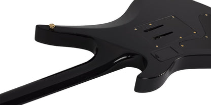 GUITARRA SCHECTER ELECT SYNYSTER GATES CUSTOM-S - NEGRO CON RAYAS DORADAS