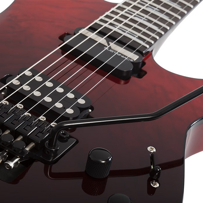 GUITARRA SCHECTER ELECT. MOD. REAPER-6 ELITE FR-S - BLOODBURST