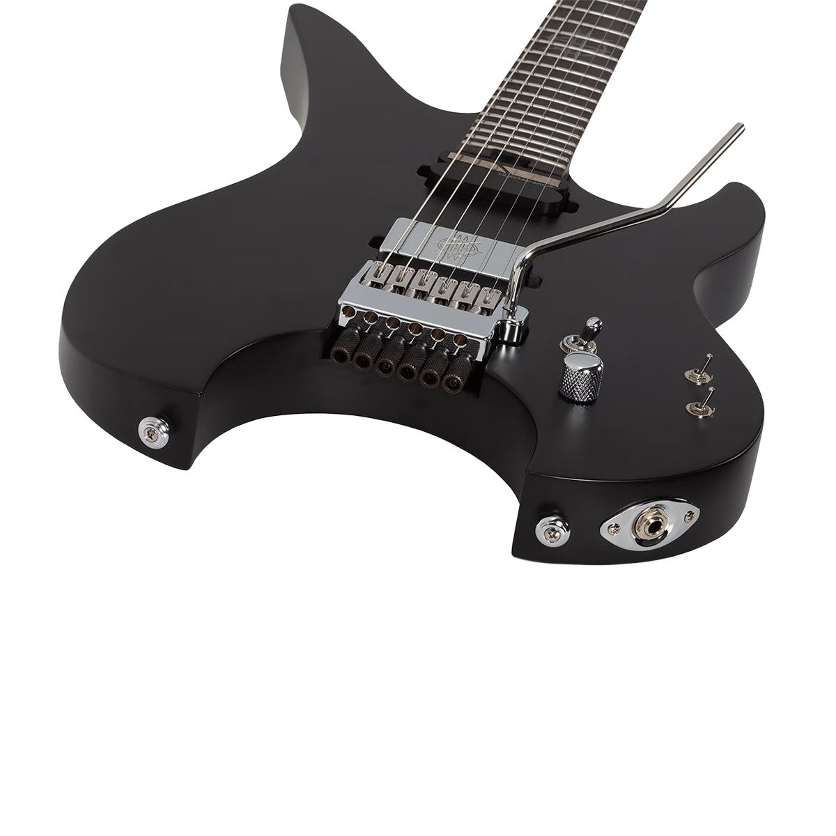 GUITARRA SCHECTER ELECT SYNYSTER GATES CUSTOM - 6 TR-S HEADLESS - SATIN BLACK