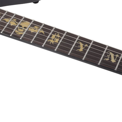 GUITARRA SCHECTER ELECT SYNYSTER GATES CUSTOM-S VINTAGE - DISTRESSED SATIN BLACK