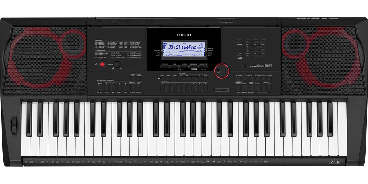 TECLADO PORTATIL CASIO MOD. CT-X3000 C/ELI