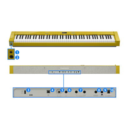 PIANO DIGITAL CASIO MOD. PX-S7000HM