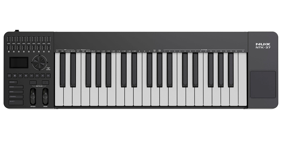 Controlador de Teclado MIDI Nux NTK-37