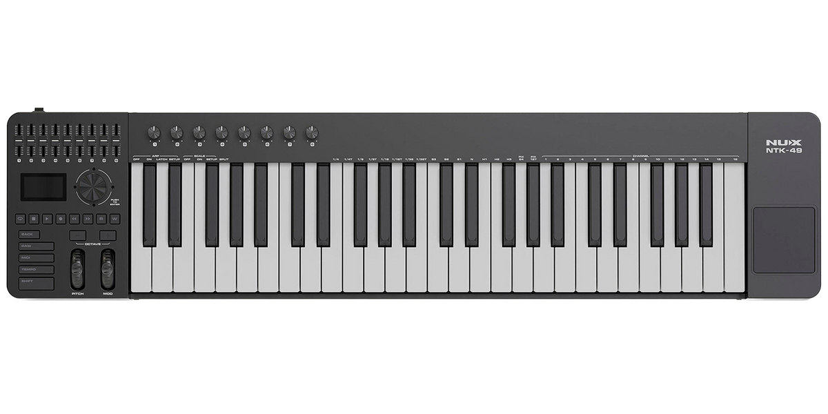 Controlador de Teclado MIDI Nux NTK-49