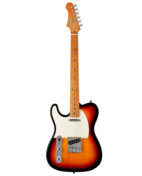 Guitarra Eléctrica Jet Guitars JT300 Zurda Sunburst