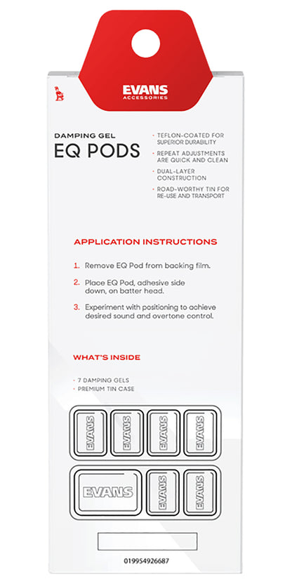 Ahogador Evans P/plat o Tambor Eqpods