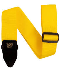 Tahalí Ernie Ball Polypro Amarillo y Negro