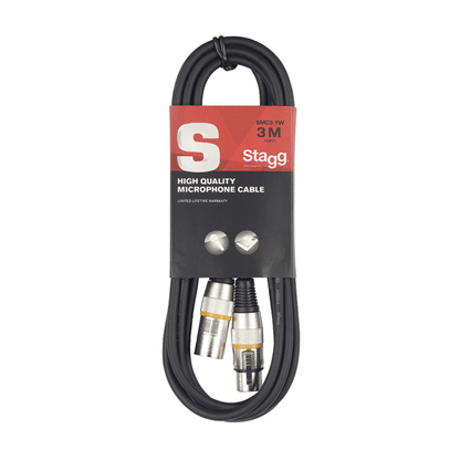 Cable de Micrófono Xlr / Xlr (m / F), 3 M Smc3 Yw
