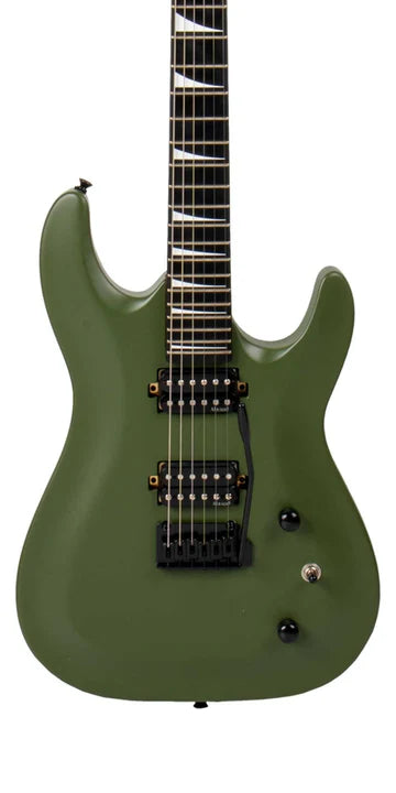 Guitarra Electrica Boky HH Verde Bamboo