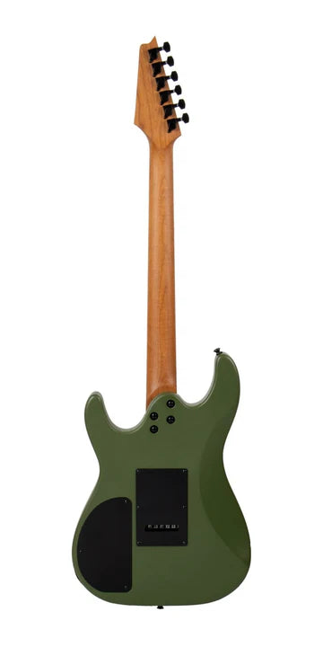 Guitarra Electrica Boky HH Verde Bamboo