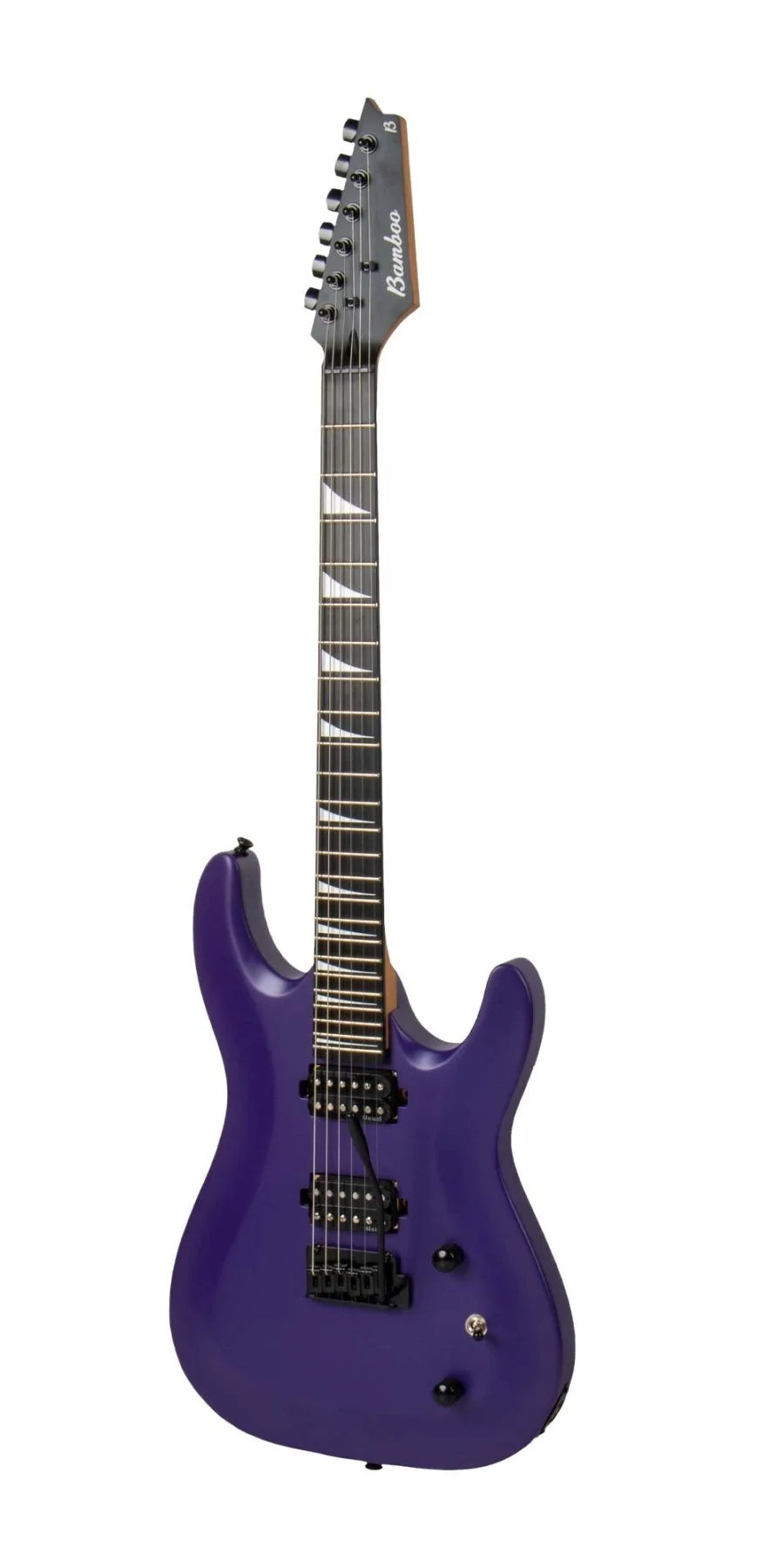 Guitarra Eléctrica Bamboo Boky HH Púrpura