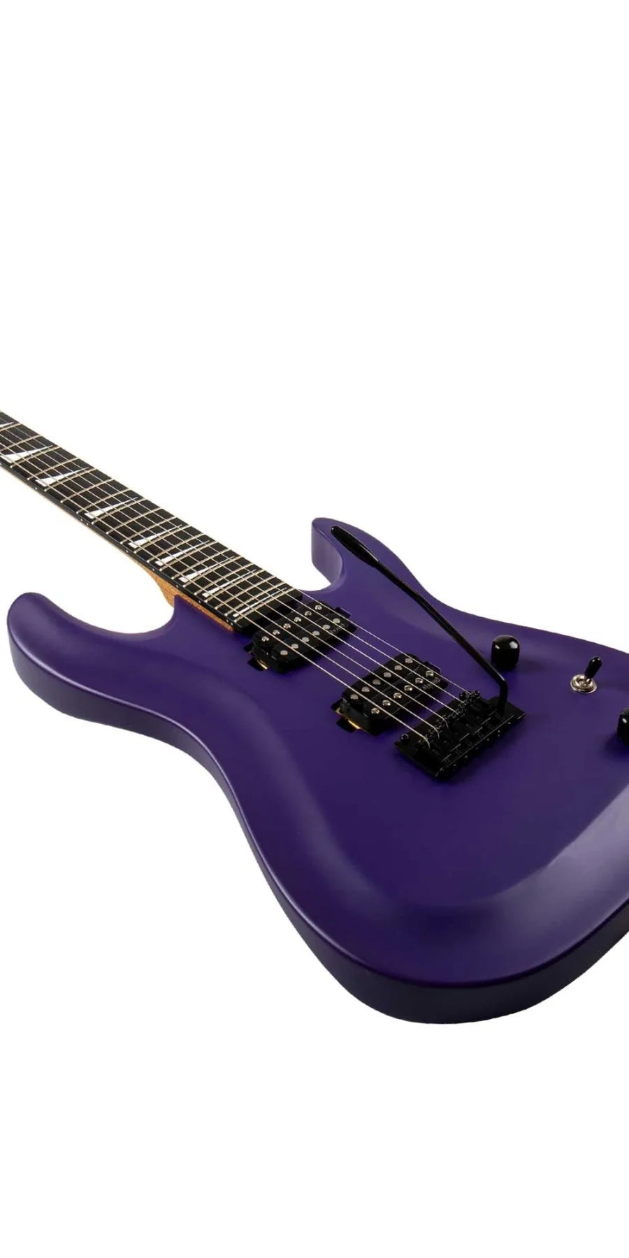 Guitarra Eléctrica Bamboo Boky HH Púrpura