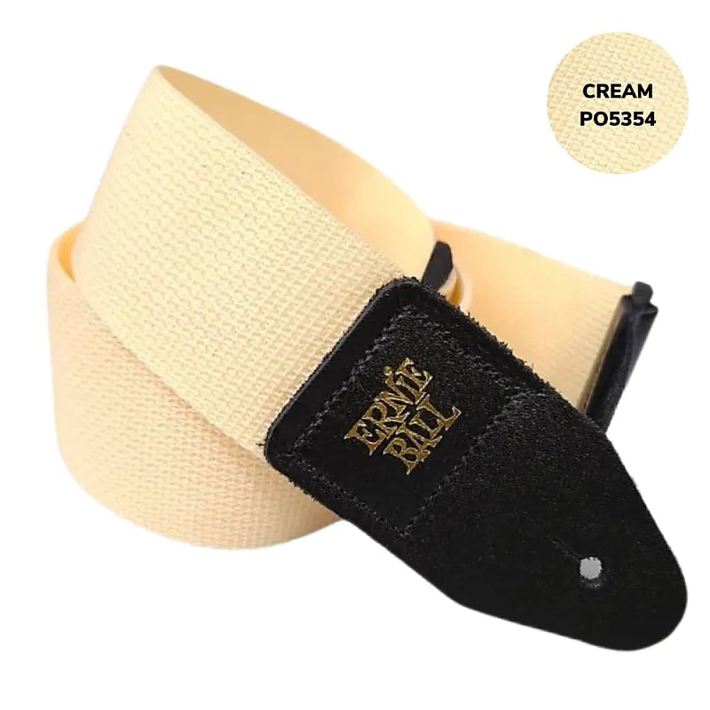 Tahalí Ernie Ball Polypro Crema/Negro 5354