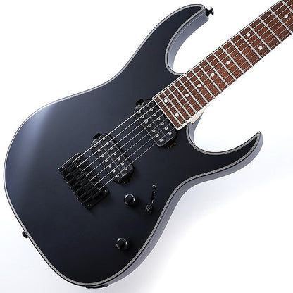 Guitarra Eléctrica Ibanez RG RG7421EXL 7 Cuerdas Zurda Negro Mate