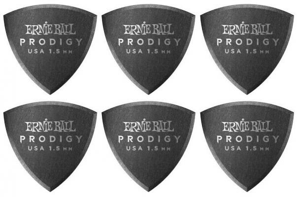 Pua Ernie Ball ''prodigy Shield'' 1.50, Negro (6 Piezas.)