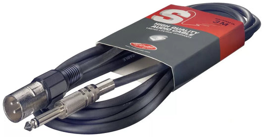 Cable de Audio de Xlr Macho a Plug 6 Metros Sac6pxm Dl