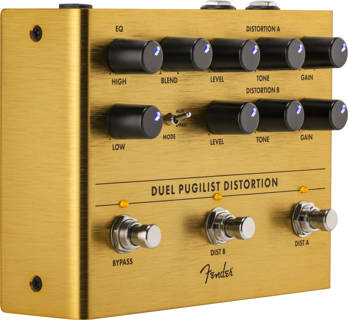 Pedal Fender Duel Pugilist Distortion