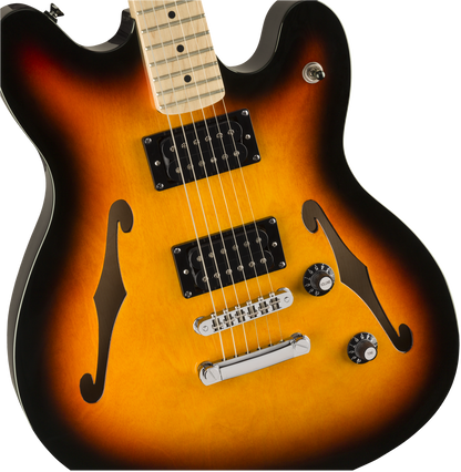 Guitarra Eléctrica Squier Affinity Starcaster Maple Sunburst 3 Tonos