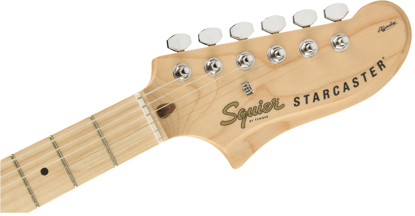 Guitarra Eléctrica Squier Affinity Starcaster Maple Sunburst 3 Tonos