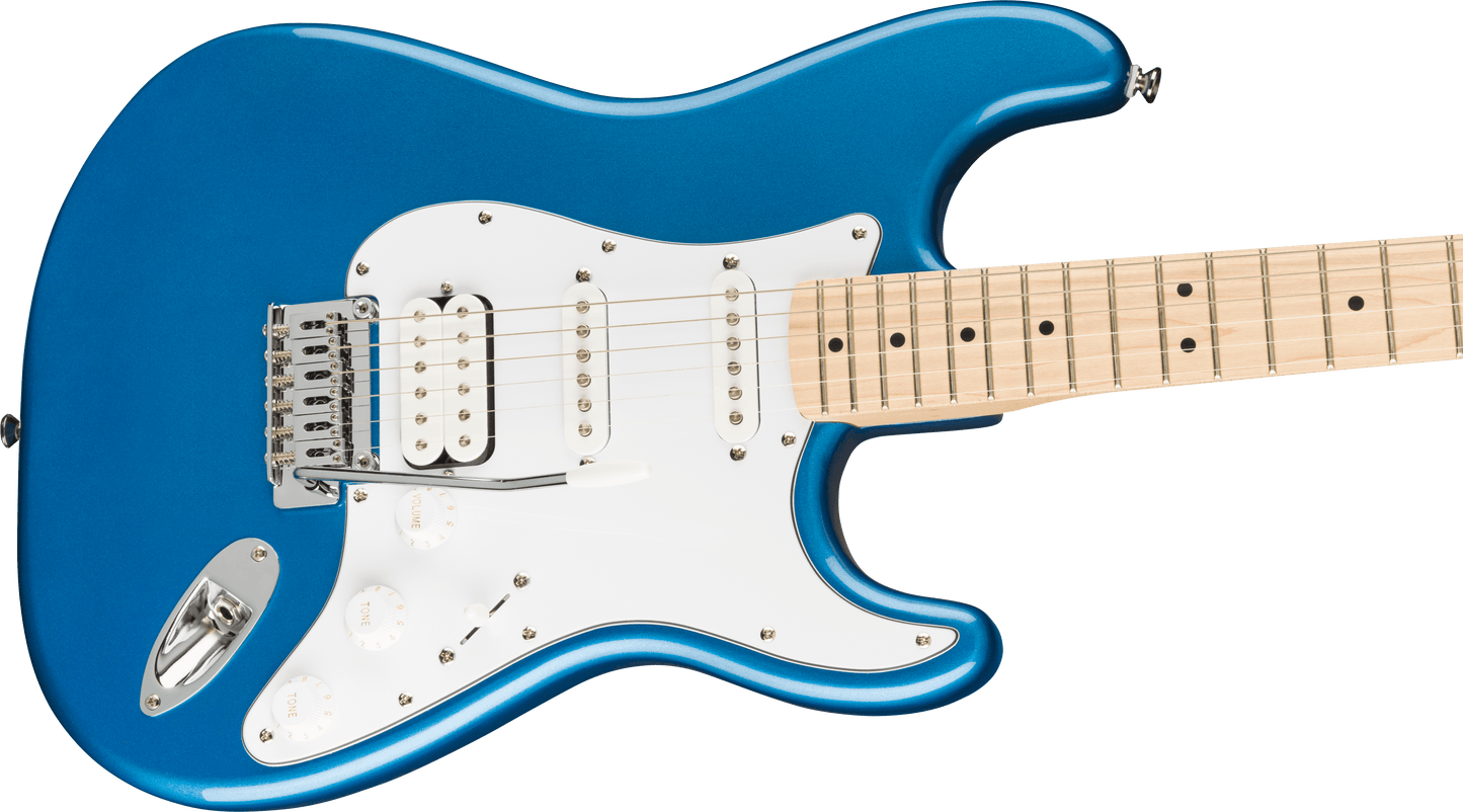 Paquete Guitarra Eléctrica Fender Affinity Stratocaster HSS Lake Placid Azul