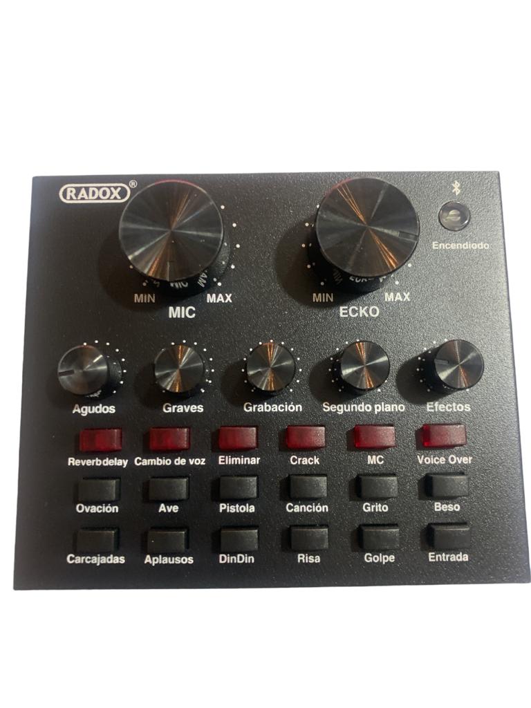 Tarjeta de Sonido Externa Radox