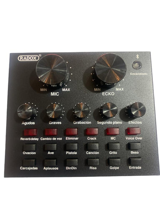 Tarjeta de Sonido Externa Radox