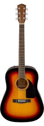 Guitarra Acústica Fender CD-60 Dreadnought con Estuche