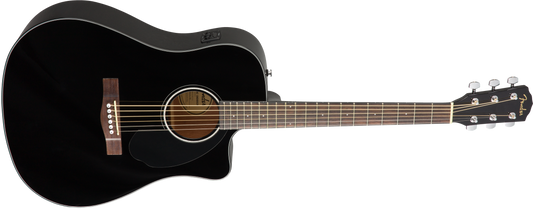 Guitarra Electroacústica Fender CD-60SCE Negro