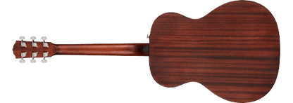 Paquete Guitarra Acústica Fender CC-60S Todo Caoba Nogal
