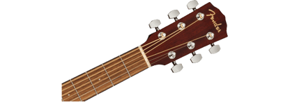 Paquete Guitarra Acústica Fender CC-60S Todo Caoba Nogal