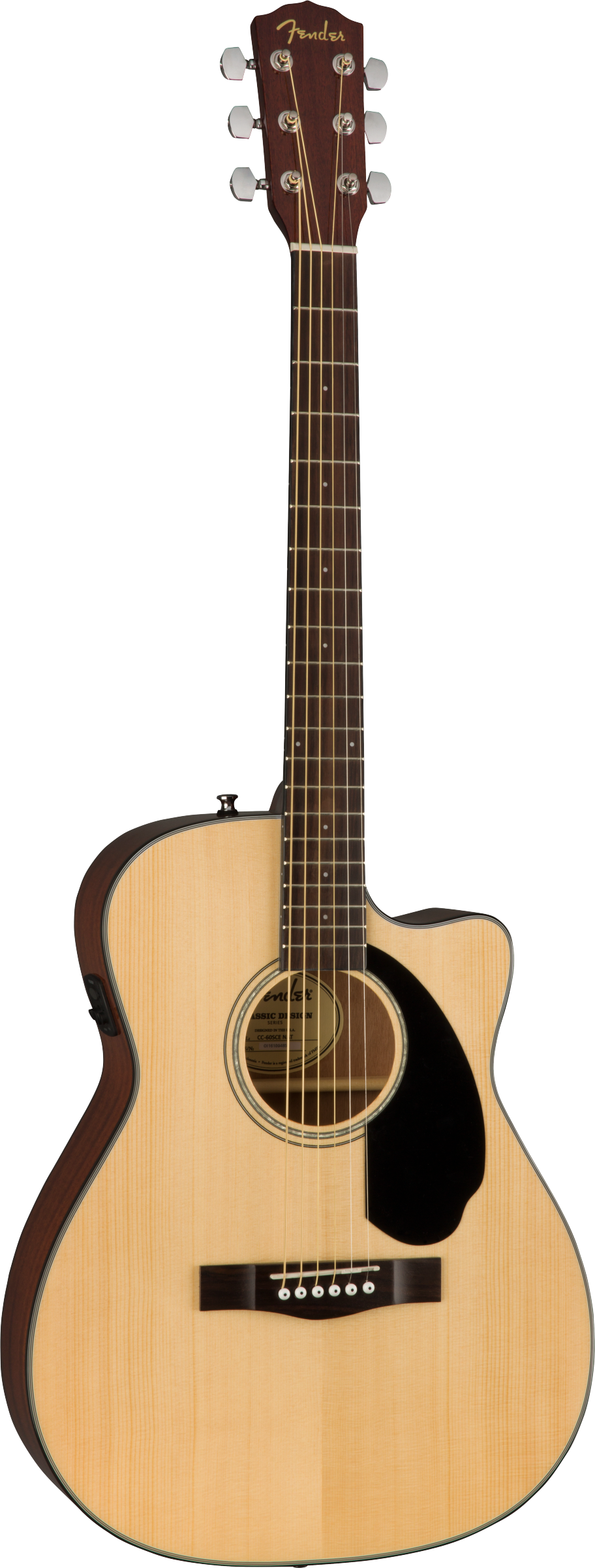 Guitarra Electroacústica Fender CC-60SCE Concert Natural